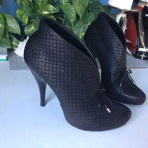BCBG Black Booties